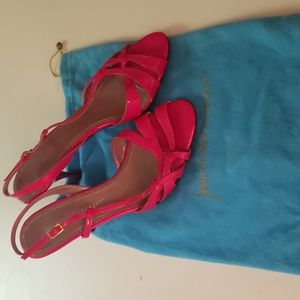 Jean-Michel Cazabat - Hot Pink Sandal Heels - Size 39
